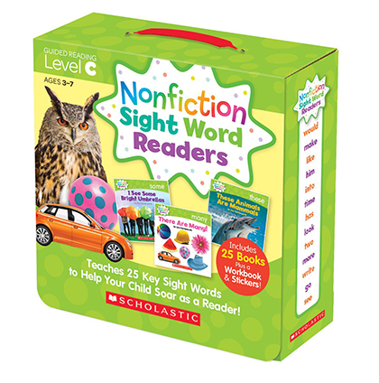 Non Fiction Sight Word Readers Student Pack Level C