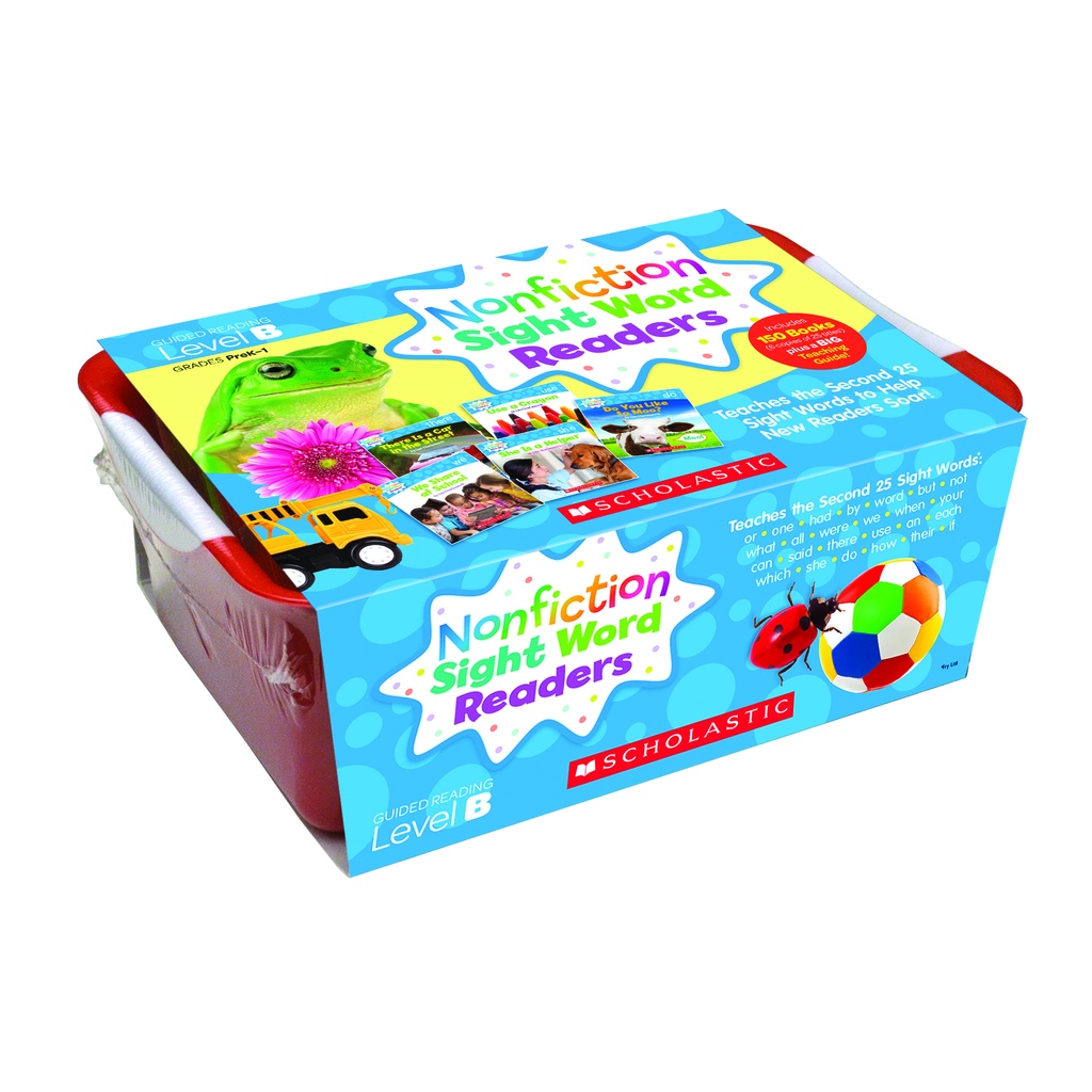 Non Fiction Sight Word Readers Tub Level B