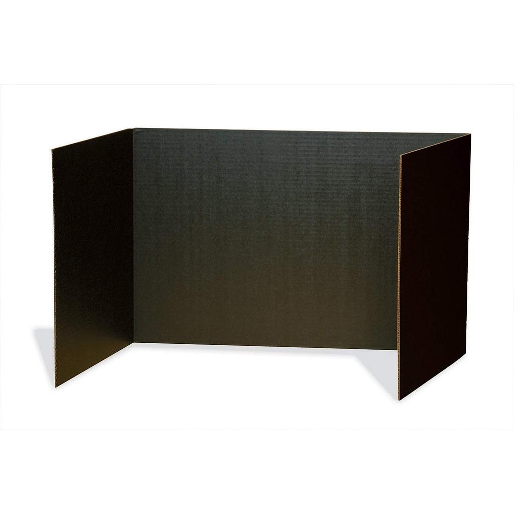 Black Privacy Boards - Pack of 4