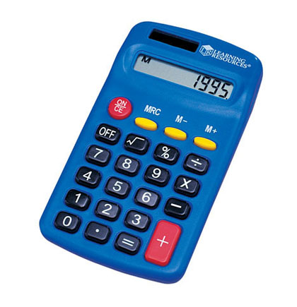 Primary Calculator Set Of 10            Each