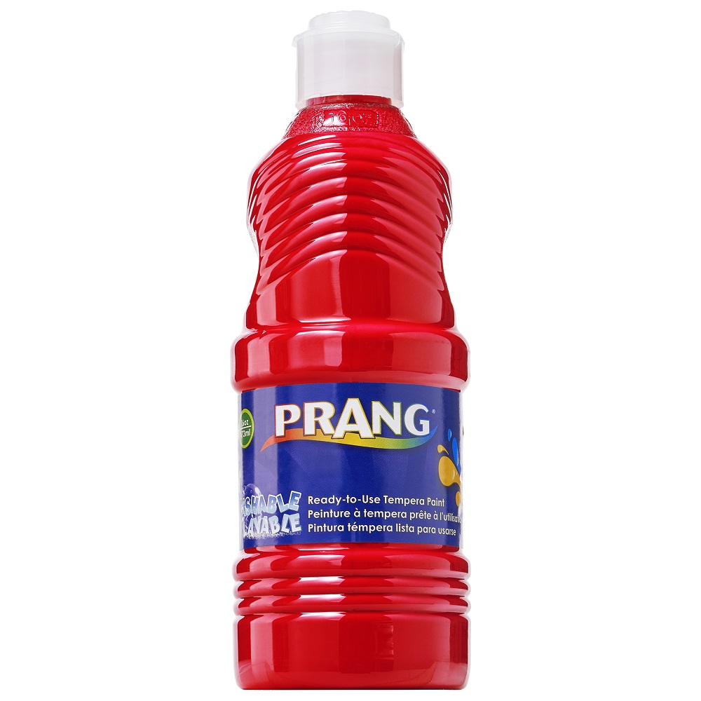 Prang Red 16oz Ready to Use Washable Paint