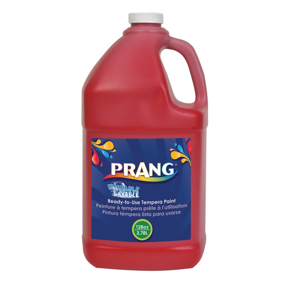 Prang Red Gallon Washable Paint