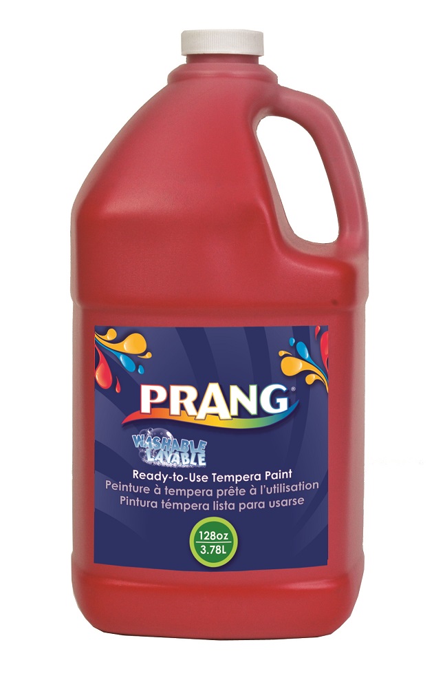 Prang Red Gallon Washable Paint