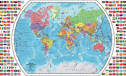 Replogle World Map