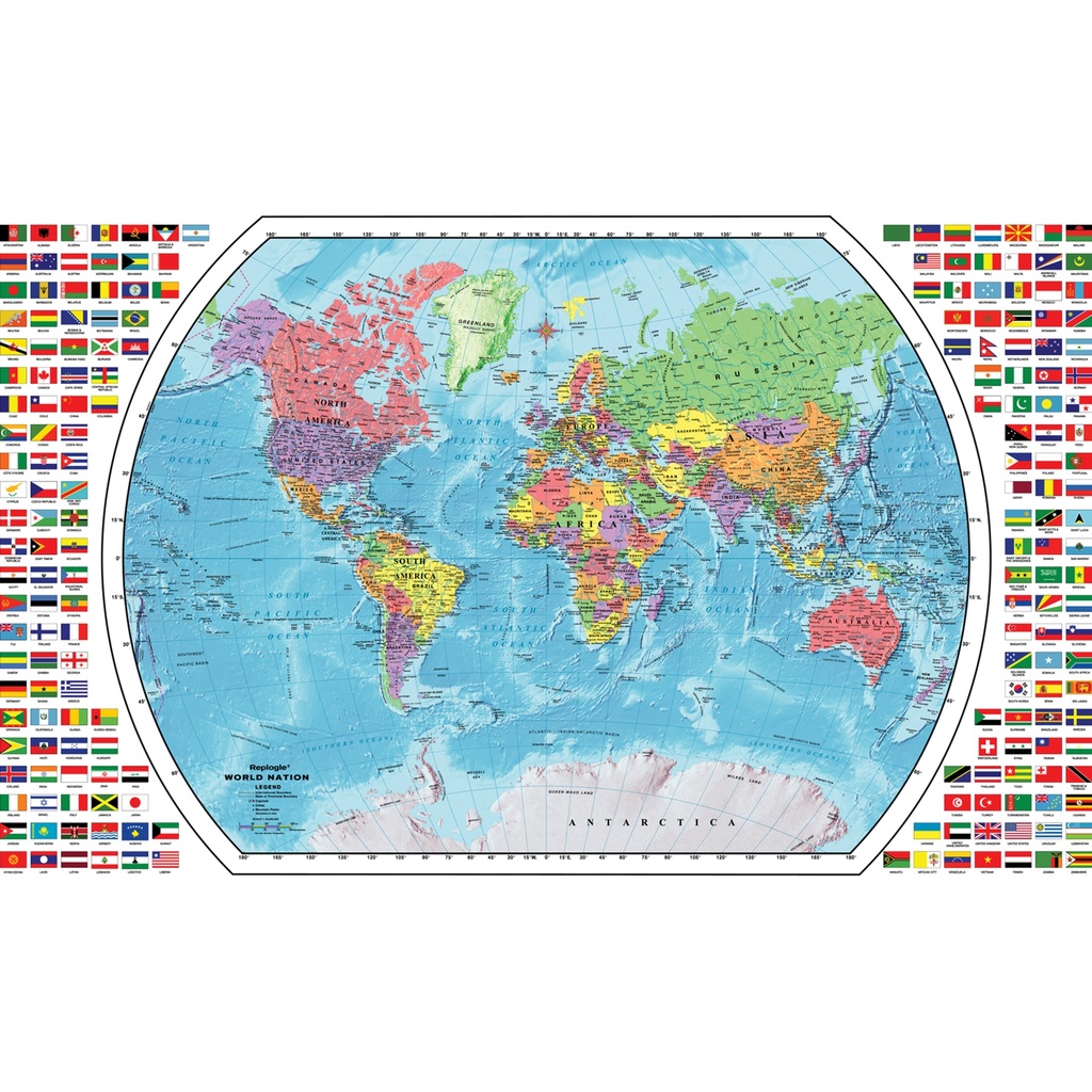 Replogle World Map