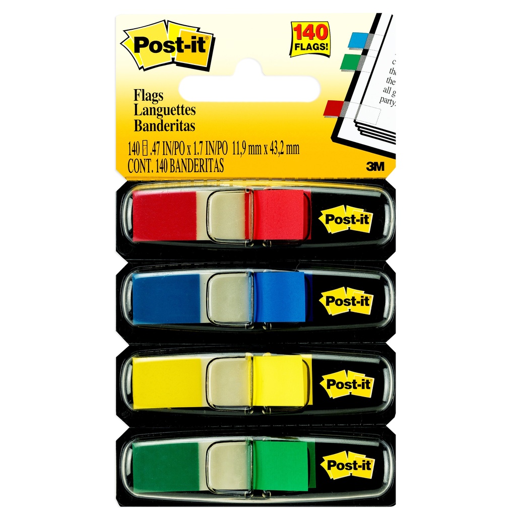 Small Post It Flags Standard            Pack