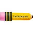 36ct Ticonderoga Pencil Shaped Eraser