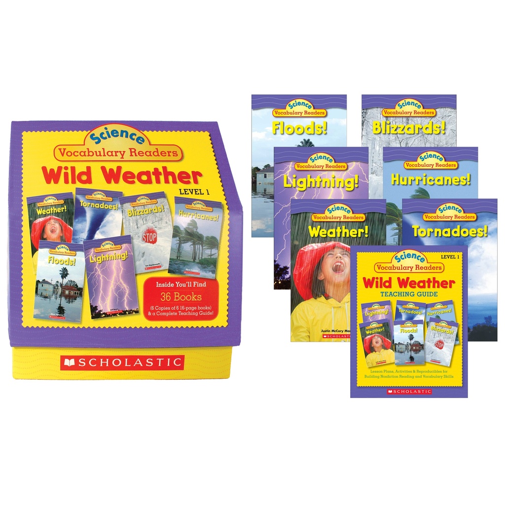 Wild Weather Vocabulary Readers