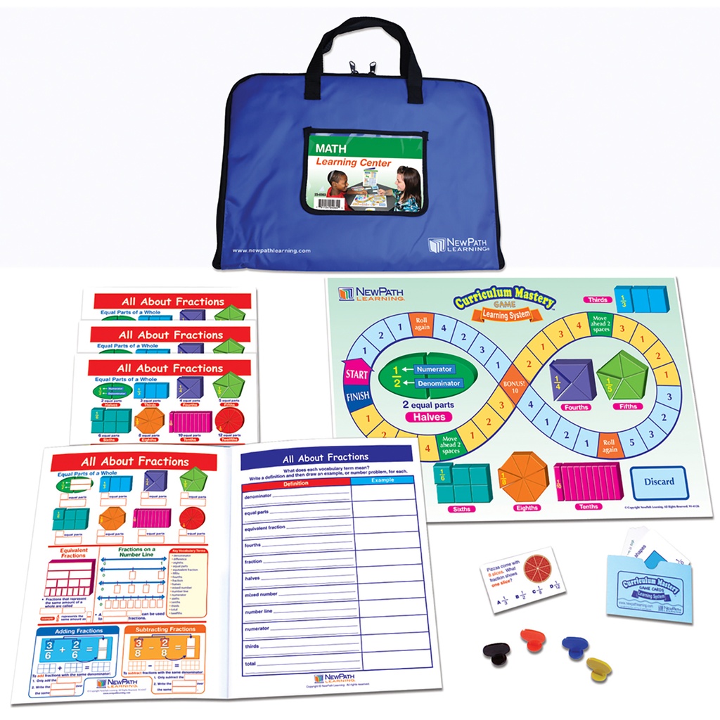 All About Fractions Grades 3 to 5