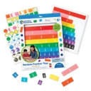 Rainbow Fraction® Plastic Tiles with Tray, 51 Pieces (2010 ESP)