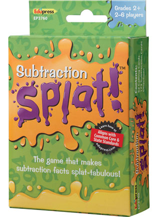 Splat Game Subtraction