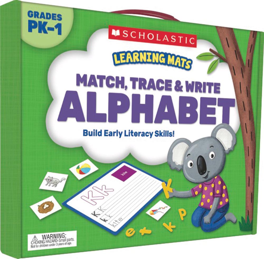 Match Trace and Write the Alphabet Learning Mats