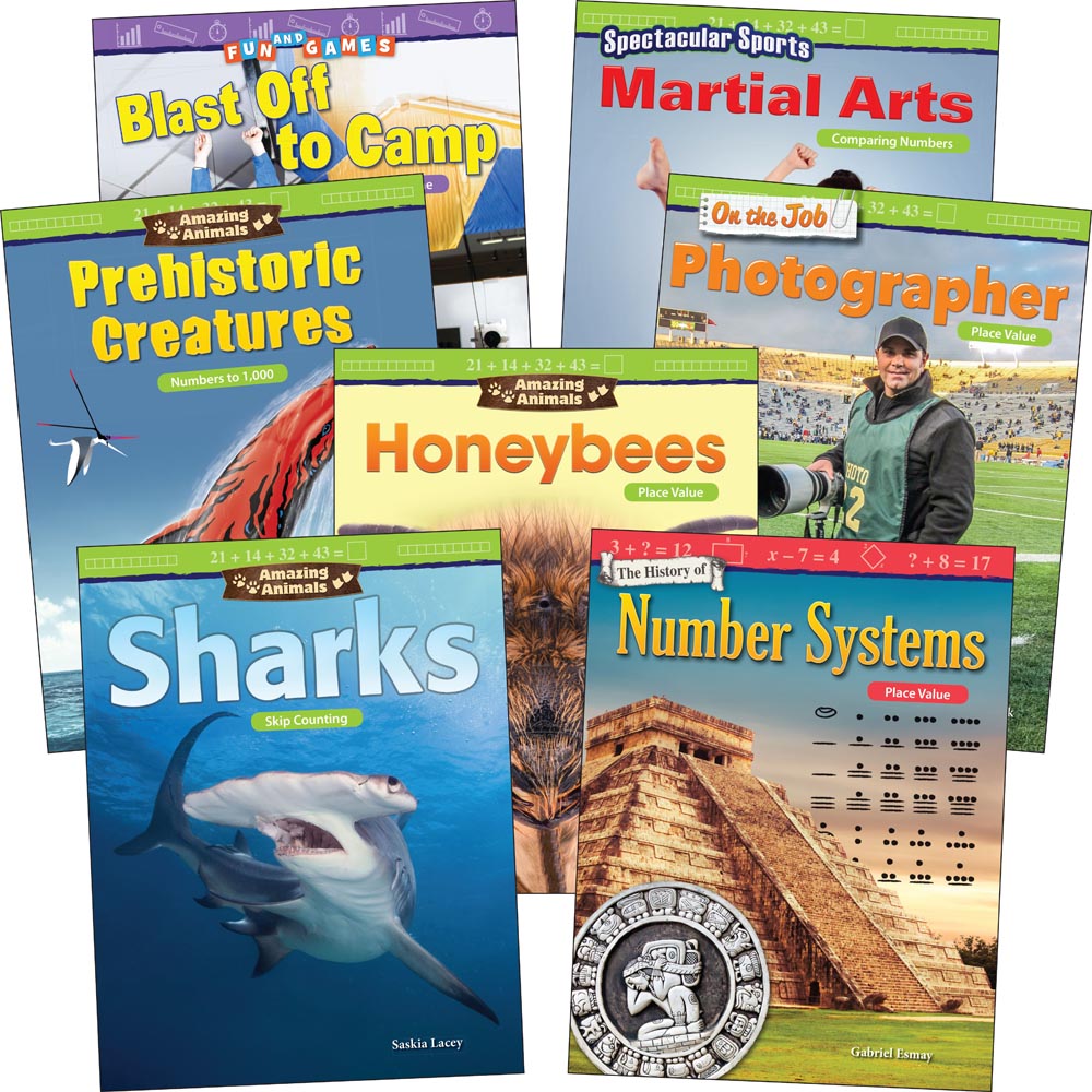 Place Value: Grades 2-3 (Book Set)