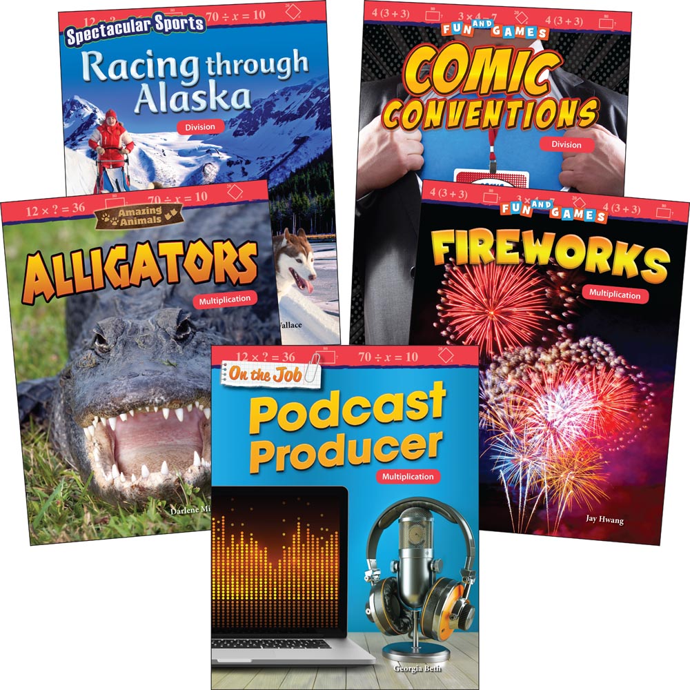 Multiplication & Division: Grades 4-5 (Book Set)