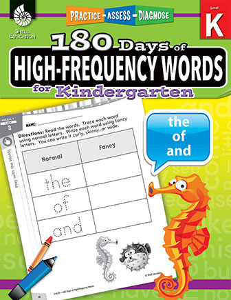 180 Days of High Frequency Words Grade K