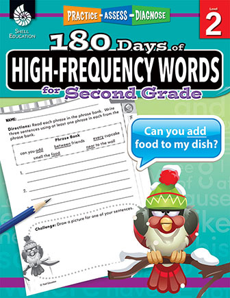 180 Days of High Frequency Words Grade 2