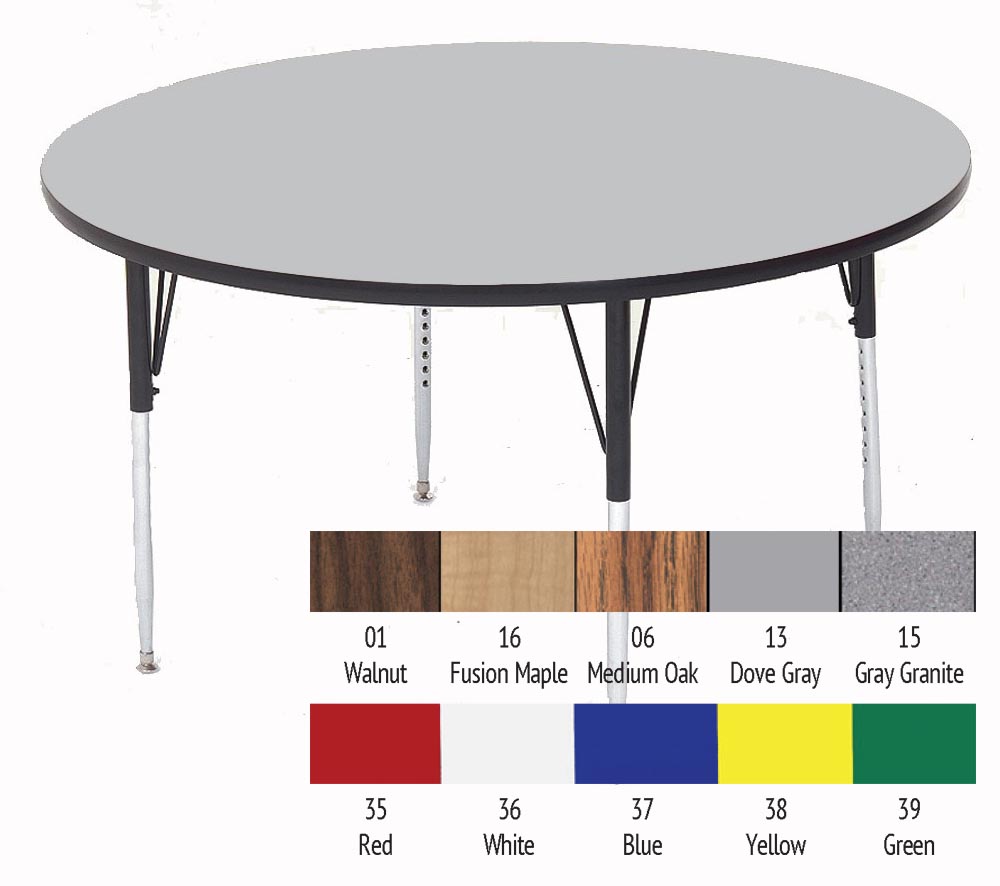 36in Round High Pressure Top Activity Table