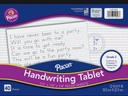 D'Nealian 40 Sheet Learn to Write Handwriting Tablet 