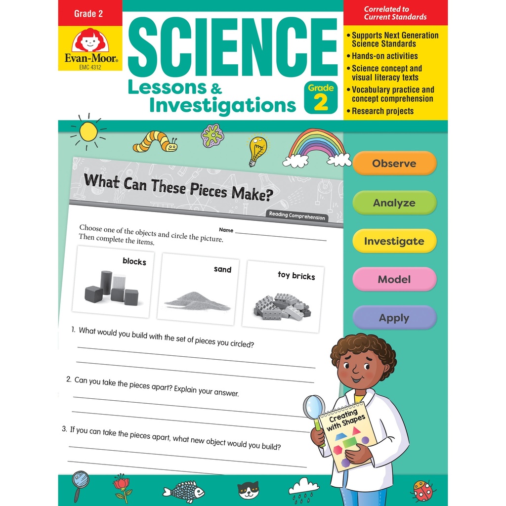 Science Lessons and Investigations Book Grade 2