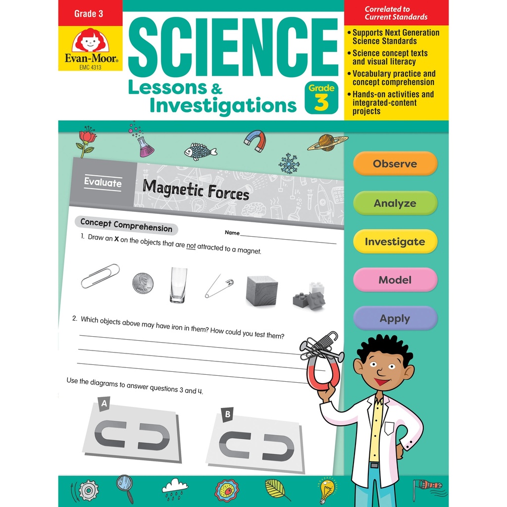 Science Lessons and Investigations Book Grade 3