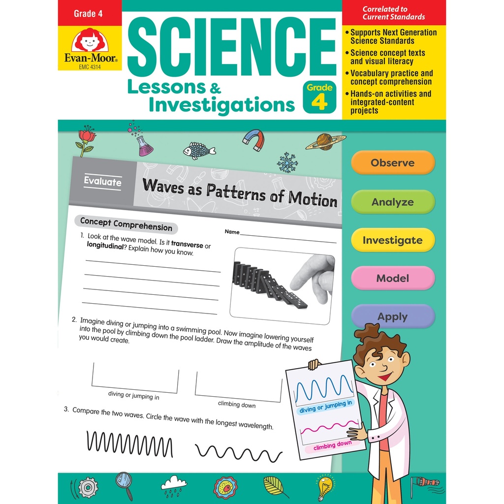 Science Lessons and Investigations Book Grade 4