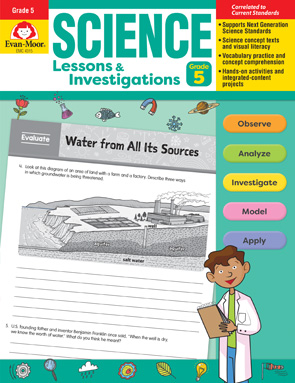 Science Lessons and Investigations Book Grade 5