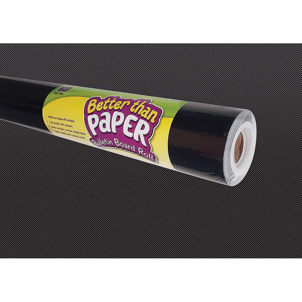 Teacher Created Resources® Better Than Paper® — Black, 4' × 12', Pack of 4