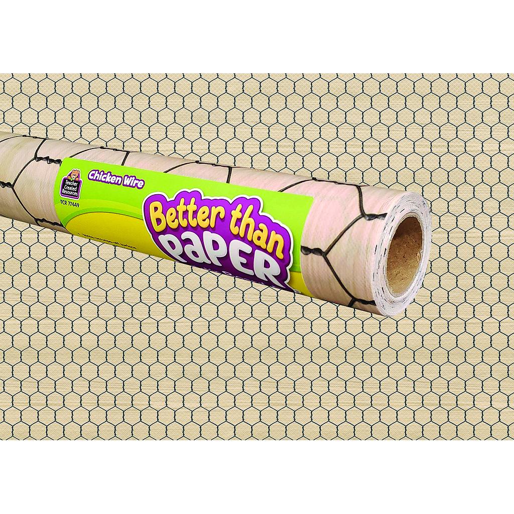 Better Than Paper® Chicken Wire Bulletin Board 4 Roll Pack