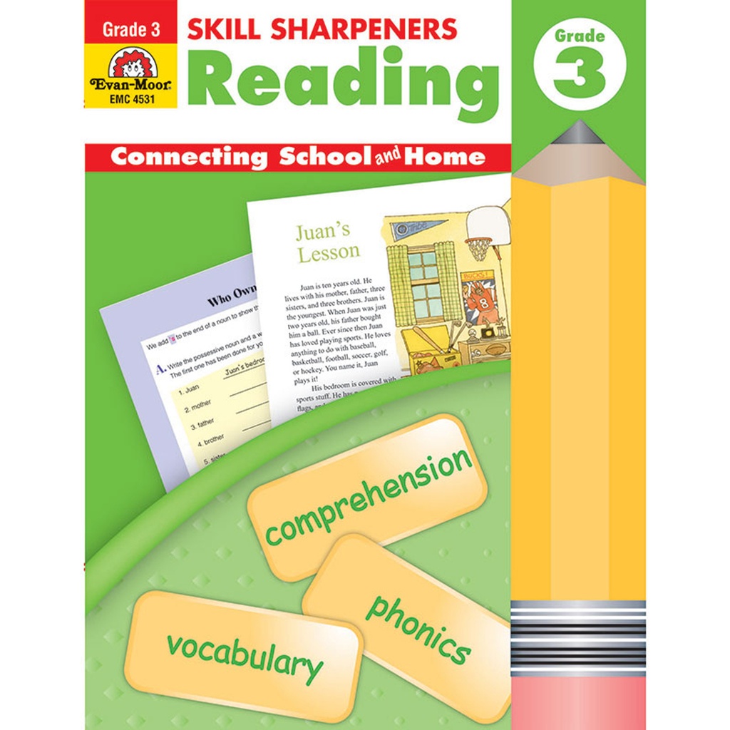 Skill Sharpeners Reading Grade 3 Activity Book