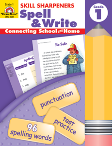 Skill Sharpeners Spell & Write Grade 1 Activity Book