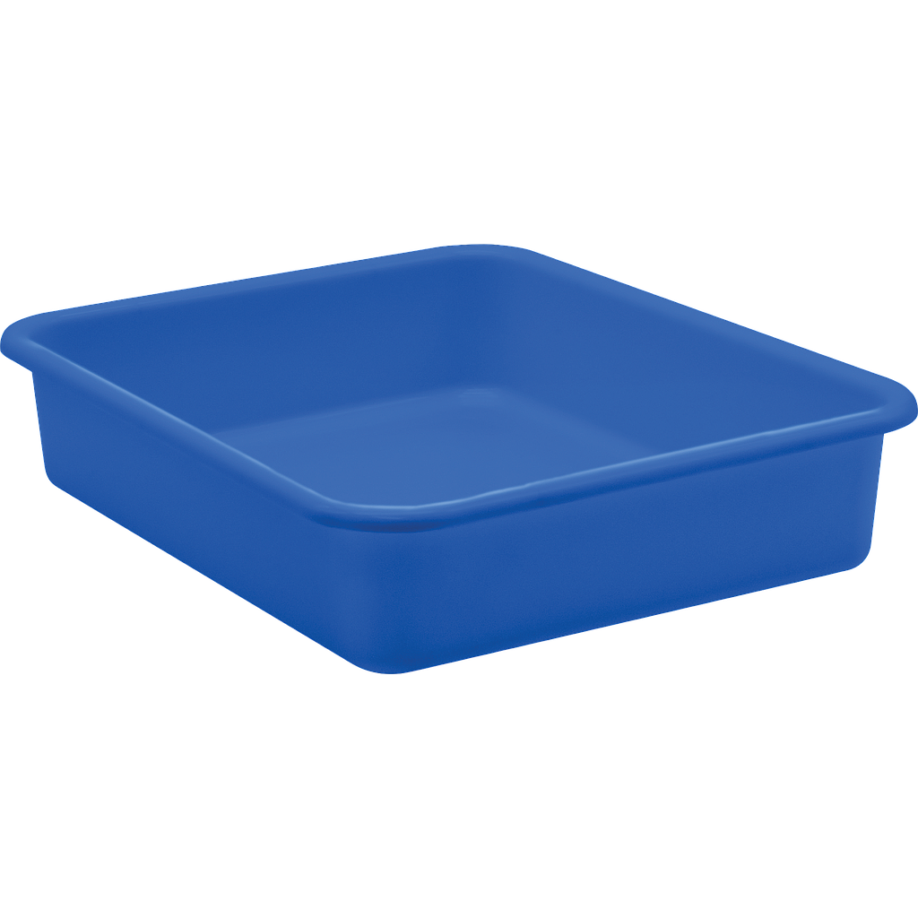 Blue Large Plastic Letter Tray