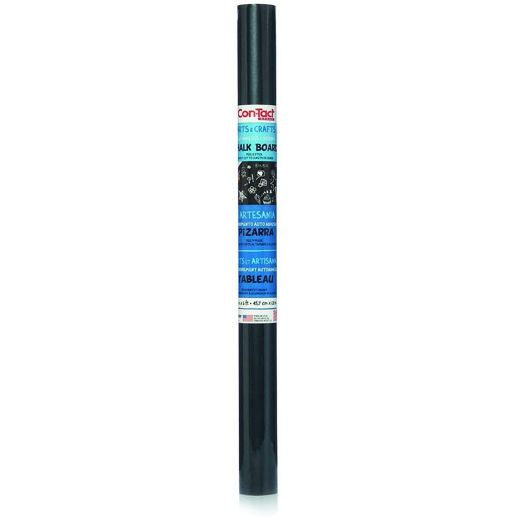Chalkboard, Black Con-Tact Brand Adhesive Roll 18&quot; x 6'