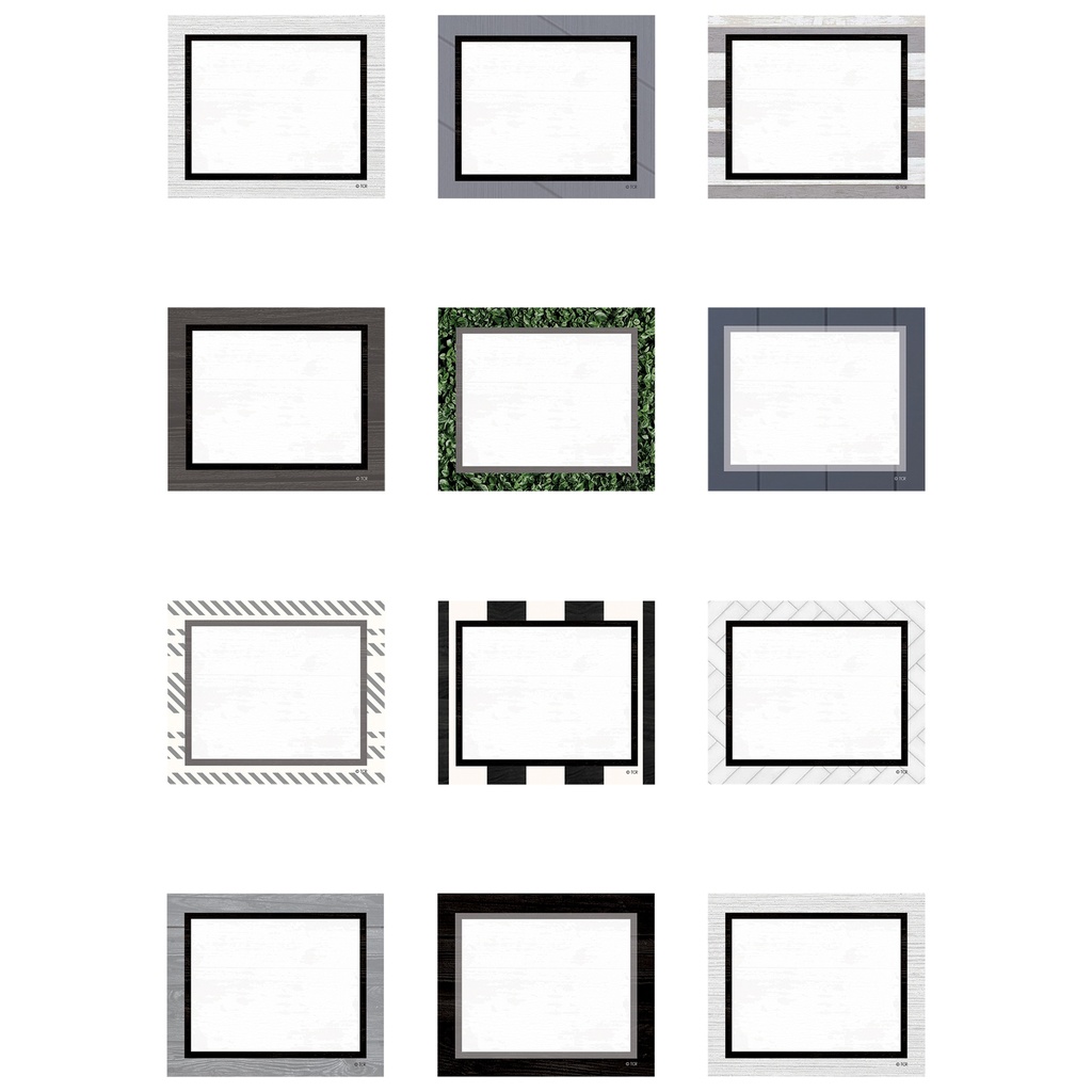 Modern Farmhouse Blank Cards Mini Accents