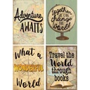 Travel the Map 4 Poster Set 