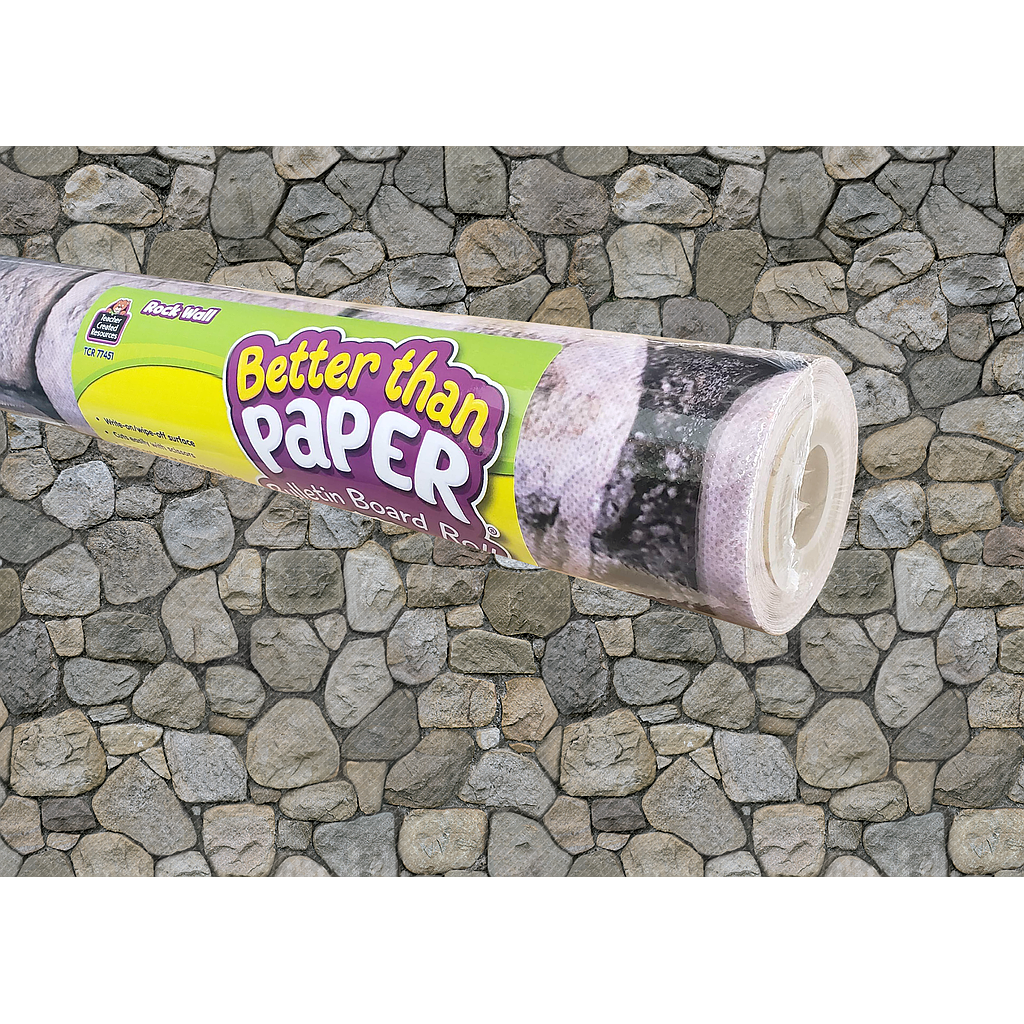 Better Than Paper® Rock Wall Bulletin Board Roll Pack of 4