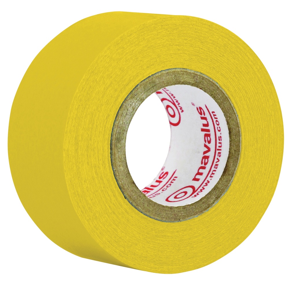 1" x 324" Yellow Mavalus Tape Roll