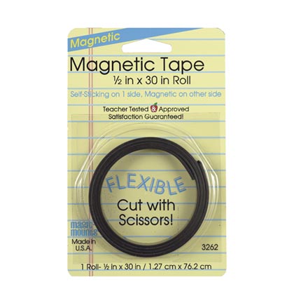 1/2&quot; x 30&quot; Magnetic Tape Roll