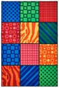 Patterns at Play Rug 4ft x 6ft Rectangle