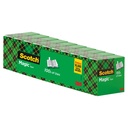 10ct 3/4" x 1000" Scotch Magic Tape Pack