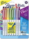 16ct Paper Mate Medium Flair Bold Colors Pens