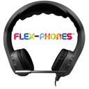 Black Flex Phones Headset with Gooseneck Microphone (X'X' HE)