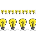 Core Décor Doodle Lightbulbs EZ Border