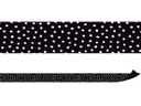 Black with White Painted Dots Magnetic Border