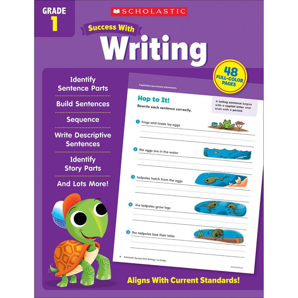 Success with Writing Workbook Grade 1