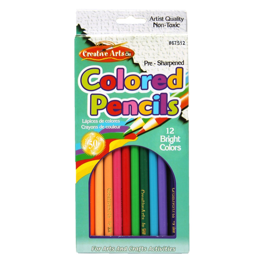 12ct Creative Arts Colored Pencils