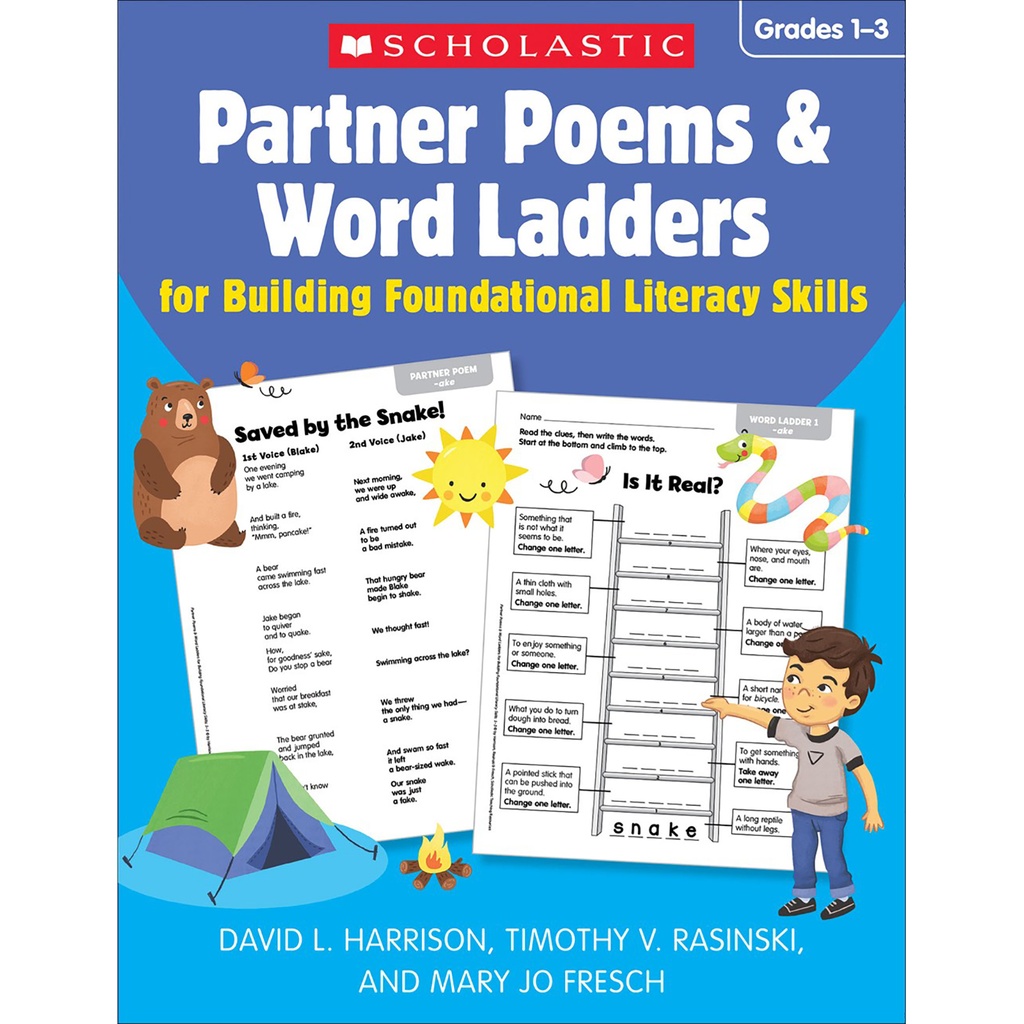 Partner Poems & Word ladders  Grade 1-3