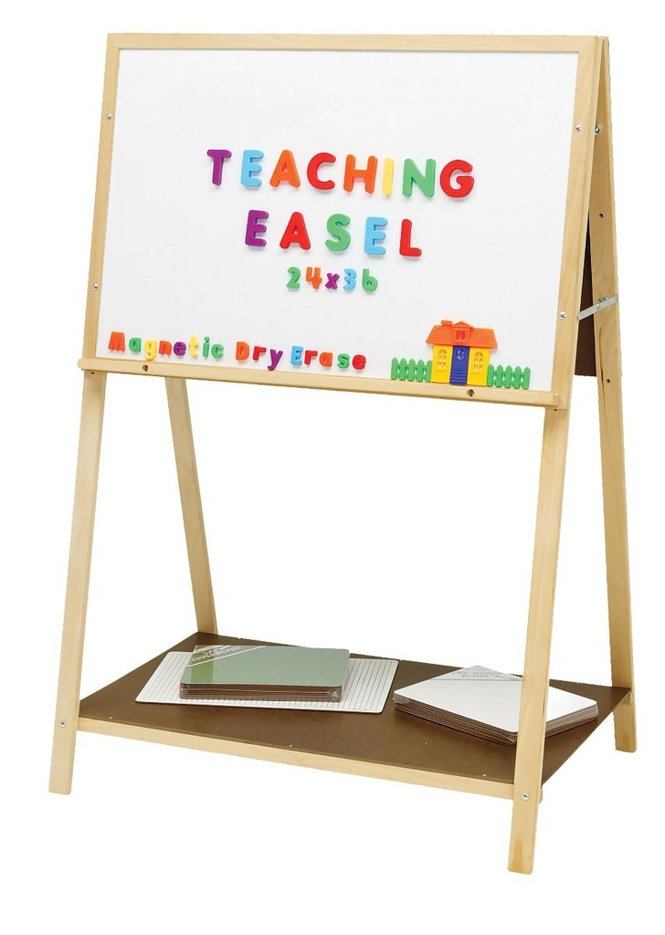 Magnetic Dry Erase Teaching Easel 54" x 36"