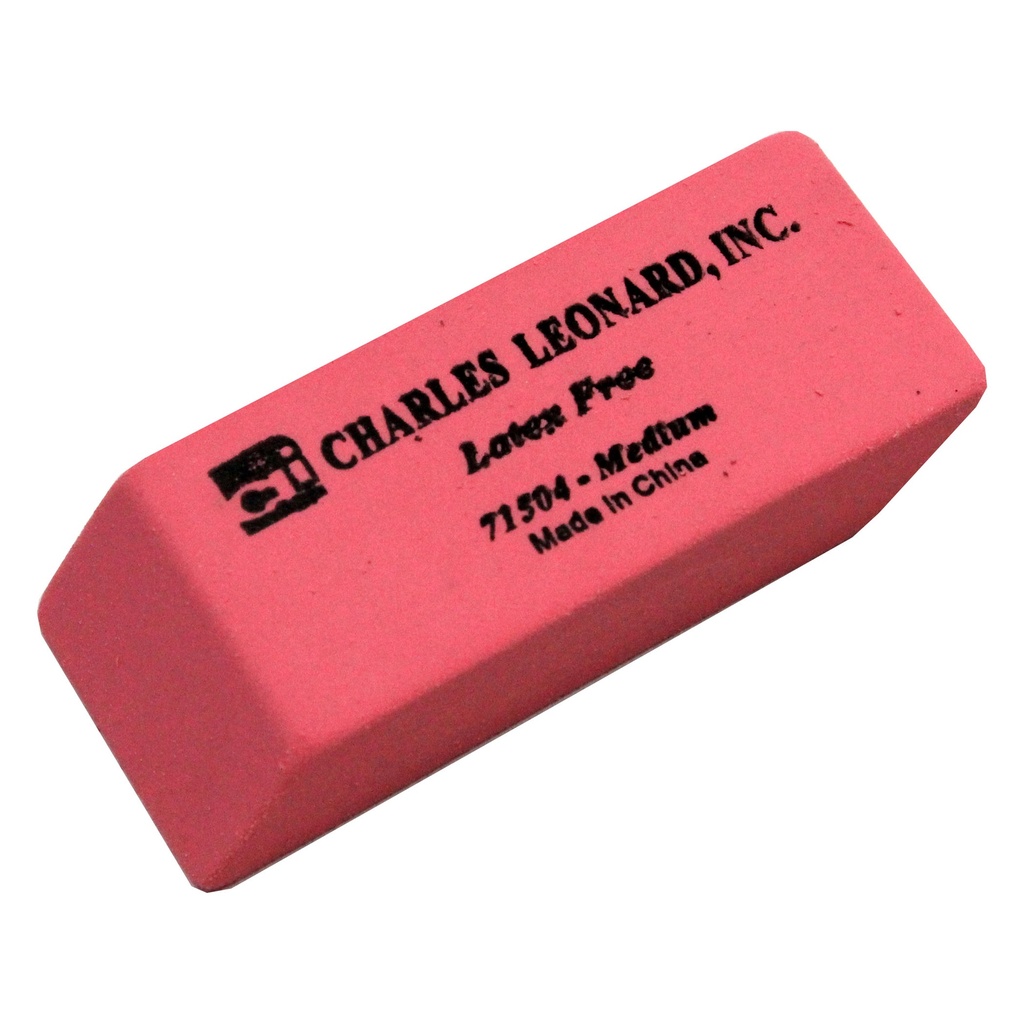 24ct Medium Pink Synthetic Wedge Erasers