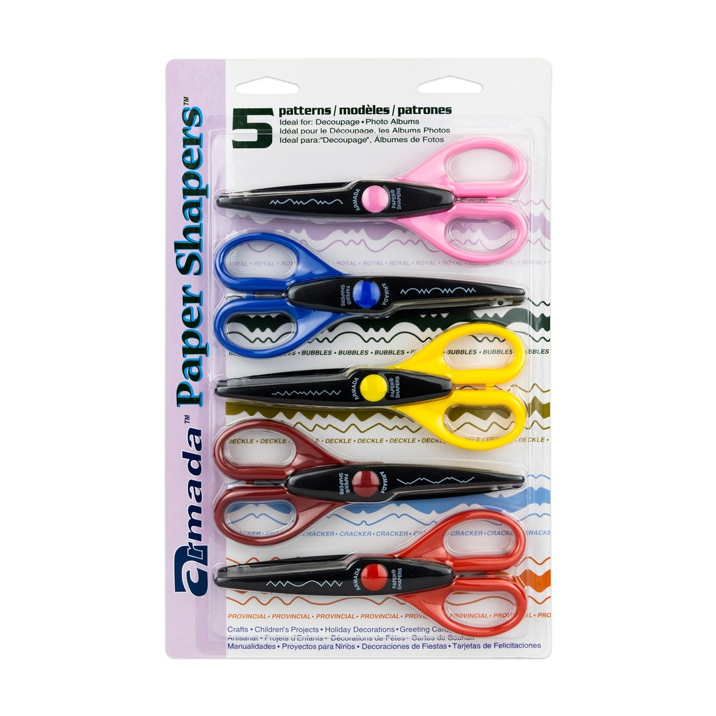 5ct Paper Shapers® Decorative Scissors Set 2