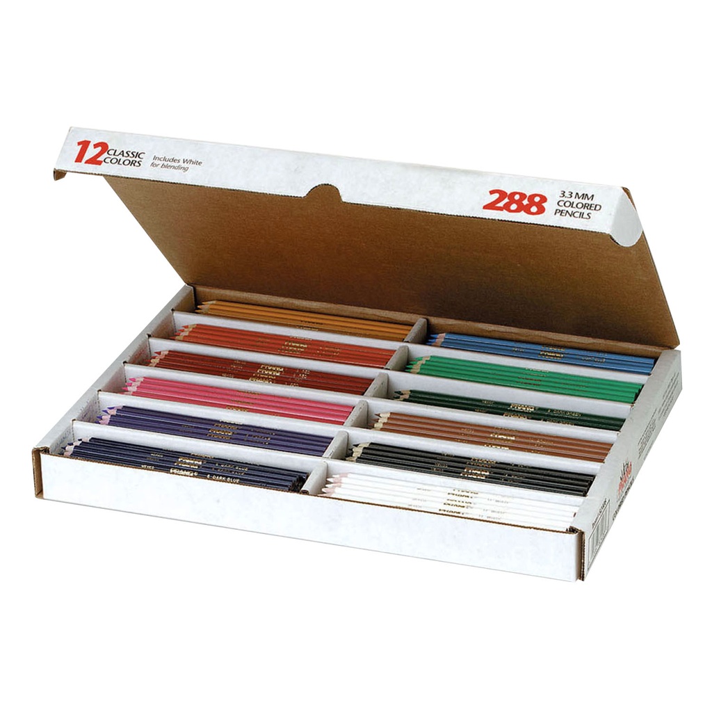288ct Prang Colored Pencils Classroom Master Pack